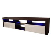 Wall-mounted floating TV Stand in black/white by Meble additional picture 5