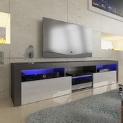 Wall-mounted floating TV Stand in black/white by Meble additional picture 6