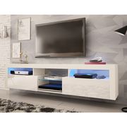 Wall-mounted floating TV Stand in white by Meble additional picture 3