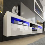 Wall-mounted floating TV Stand in white by Meble additional picture 9