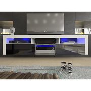 Wall-mounted floating TV Stand in white/black by Meble additional picture 6