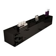 Wall-mounted contemporary glossy TV-Stand by Meble additional picture 6