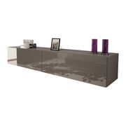 Wall-mounted contemporary glossy TV-Stand by Meble additional picture 4