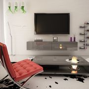 Wall-mounted contemporary glossy TV-Stand by Meble additional picture 6