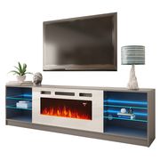Contemporary EU-made TV Stand w/ electric fireplace by Meble additional picture 5