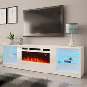 Contemporary EU-made TV Stand w/ electric fireplace by Meble additional picture 4