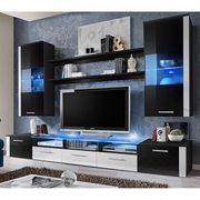 Contemporary Wall-Unit in Black / White by Meble additional picture 2