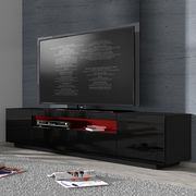 Black glossy EU-made contemporary TV Stand by Meble additional picture 2