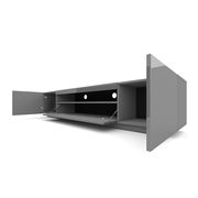 Dark Gray glossy EU-made contemporary TV Stand by Meble additional picture 3