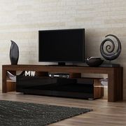 Contemporary low-profile tv-stand w/ LED by Meble additional picture 4