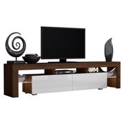Contemporary low-profile tv-stand w/ LED by Meble additional picture 3
