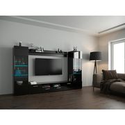 Black contemporary EU-made wall-unit / ent. center by Meble additional picture 3