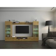 Oak contemporary EU-made wall-unit / ent. center by Meble additional picture 6