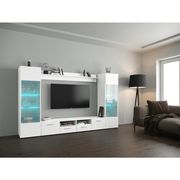 White contemporary EU-made wall-unit / ent. center by Meble additional picture 3