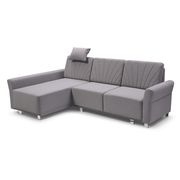 EU-made sectional in gray w/ storage and pull-out bed by Meble additional picture 7