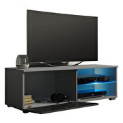 Gray contemporary tv stand w/ drawer by Meble additional picture 3