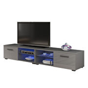 Gray contemporary tv stand w/ drawer by Meble additional picture 2