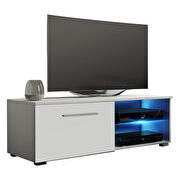 White contemporary tv stand w/ drawer by Meble additional picture 2
