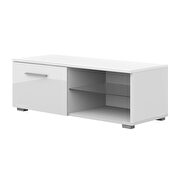 White contemporary tv stand w/ drawer by Meble additional picture 4