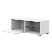 White contemporary tv stand w/ drawer by Meble additional picture 6
