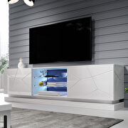 Modern tv stand w 2 shelves and 2 drawers by Meble additional picture 4