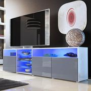Contemporary EU-made matte/gloss LED TV-stand by Meble additional picture 2