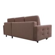 Storage/sleeper small apt sectional in brown by Meble additional picture 4