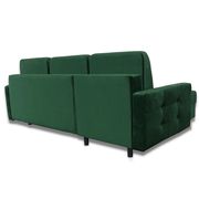 Storage/sleeper small apt sectional in green by Meble additional picture 2