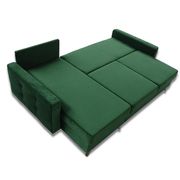 Storage/sleeper small apt sectional in green by Meble additional picture 5