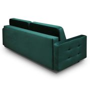 EU-made sofa bed w/ storage in green fabric by Meble additional picture 4