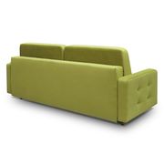 EU-made sofa bed w/ storage in lime green fabric by Meble additional picture 4
