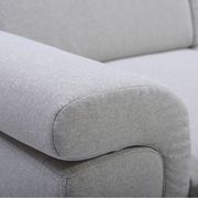 Light Gray EU-made sleeper / storage sectional by Meble additional picture 7