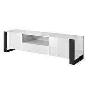 Contemporary white/black tv stand by Meble additional picture 3
