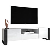 Contemporary white/black tv stand by Meble additional picture 5