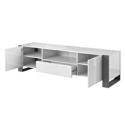 Contemporary white/gray tv stand by Meble additional picture 4