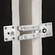 7pcs 158-inch cream linen fabric comfy modular sectional sofa by Meridian additional picture 7