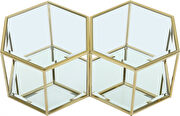2pcs coffee table set in hexagon shape by Meridian additional picture 3