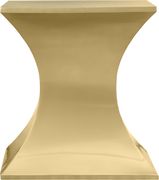 Gold metal contemporary glam style coffee table by Meridian additional picture 10