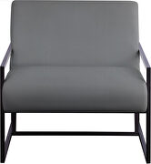Contemporary accent chair in industrial style by Meridian additional picture 6