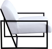 Contemporary accent chair in industrial style by Meridian additional picture 3