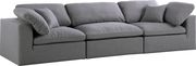 Modular design fabric contemporary sofa by Meridian additional picture 6