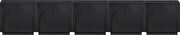 Art-deco style modular 5pcs sideboard / buffet in black by Meridian additional picture 9