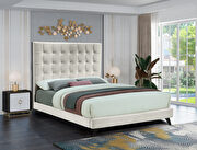 Simple casual affordable platform king bed by Meridian additional picture 2