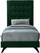 Simple casual affordable platform twin bed by Meridian additional picture 2