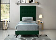 Simple casual affordable platform twin bed by Meridian additional picture 6