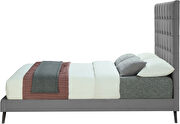 Simple casual affordable platform bed by Meridian additional picture 2