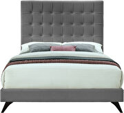 Simple casual affordable platform bed by Meridian additional picture 6