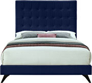 Simple casual affordable platform bed by Meridian additional picture 7