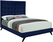 Simple casual affordable platform king bed by Meridian additional picture 7