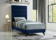 Simple casual affordable platform twin bed by Meridian additional picture 4
